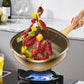 🍳12in Titanium Alloy Non-Stick Pot with Lid