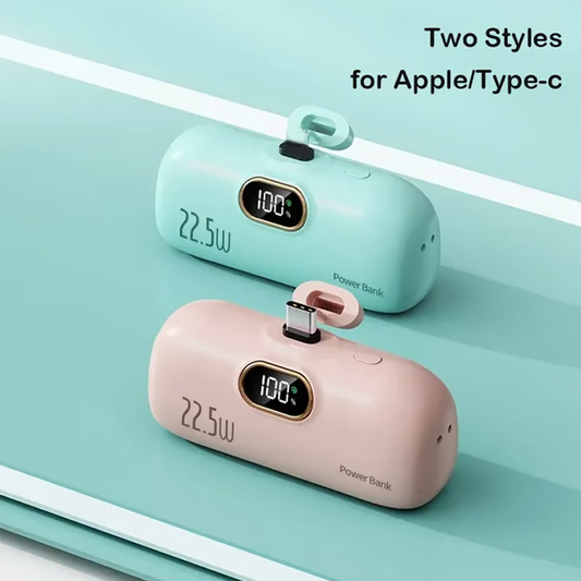 ☀️Hot Sale 49%💥Buy 2 get 5% off🔥5000mAh Mini Portable Charger Power Bank for Phone