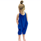 ⏳Time-limited Special⏰Girls' Soft Casual Backless Jumpsuit