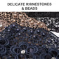 🎀Plum Blossom Hollow Beaded Wide Headband