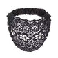 🎀Plum Blossom Hollow Beaded Wide Headband