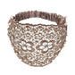 🎀Plum Blossom Hollow Beaded Wide Headband