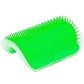 🐱💗 Cat Self-Grooming Corner Brush – Massage, Rub & Collect Loose Fur