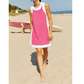 📢📢49%  OFF !! ⏰Women's Casual Color Block Sleeveless Tops Matching Shorts