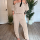 🌸Off-the-shoulder ruffle jumpsuit | Relaxed and refined at the touch of a button✨