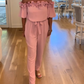 🔥49% Off🔥Off-Shoulder Frill Design Jumpsuit 