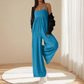 🔥2026 Hot Sale 50% OFF✨⚡ 50K+ SOLD! 🎁🌸Beach Casual Strappy Backless Wide-Leg Jumpsuit