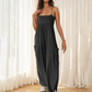 🔥2026 Hot Sale 50% OFF✨⚡ 50K+ SOLD! 🎁🌸Beach Casual Strappy Backless Wide-Leg Jumpsuit
