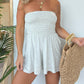 🎉Last Day Promotion 49% OFF💃Strapless Off Shoulder Pleated Flowy Short Romper