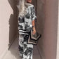 🔥🌊Summer Big Sale 49% OFF!!💃Daily needs!✅ Printed V-neck set | A set of solutions to wear, casual and fashionable, not tired of wearing every day
