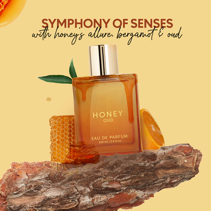 🍯 49% OFF WHILE STOCKS LAST! ✨ Honey OUD Perfume - Wild Black Honey & Century-Old Ebony Oil, Long-Lasting Elegant Scent 🌹📦