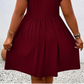 👗 Women's V-Neck Ruffle Trim Dress – Flattering, Soft & Perfect for Any Event 🌸