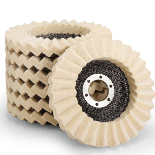 🎁Buy 4 Get 6 Free ✨Wool Felt Flap Discs Polishing Wheel