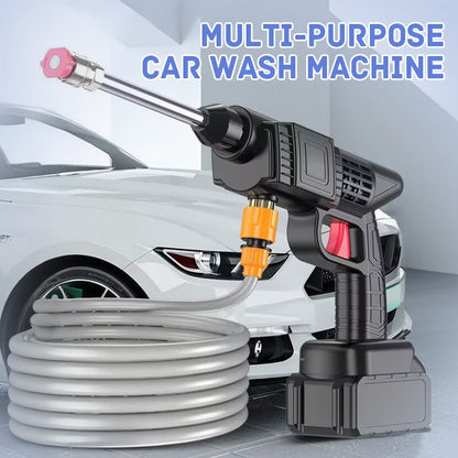 🚗 Portable High-Pressure Car Washer – 1500W Motor, Adjustable Spray Modes & Lightweight Design for Home and Auto Use 💦
