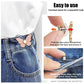 🌸🦋 LAST DAY! BUY 2 GET 2 FREE 🎁💜 Removable Butterfly Waist Adjustment Buckle – No‑Tool, Adjustable Fit for Jeans, Skirts & Dresses, Creates Hourglass Shape ✨👗💃
