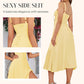 💕HOT SALE 49% OFF💕Frenchy Style All Over Print Ruched Women Lace Up Dress🌸
