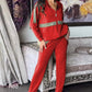 🎁LIMITED SALE 50% OFF!💕Women's Sequins - Embellished Solid Color Casual 2-piece Set