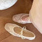 💐49% OFF ! Mesh Ballet Shoes with Bow – Elegance & Softness for Your Pirouettes 🩰✨【Limited Offer】
