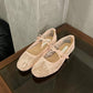 💐49% OFF ! Mesh Ballet Shoes with Bow – Elegance & Softness for Your Pirouettes 🩰✨【Limited Offer】