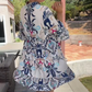 🌸🛍️Hot Promotion 49% OFF💃Elegant Printed Flowy Dress: Women’s Loose Silhouette, Stylish & Comfortable