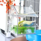 🦜 Pull-Out Parrot Feeder | 2-in-1 Food & Water Bird Cage Feeding Station