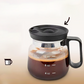 🎉HOT SALE🎉Glass Pot Style Coffee Mug with Lid