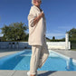 Fashion Hooded Jacket & Pants 2-Piece Set
