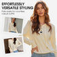 Women’s Stylish Long Sleeve Hooded Knit Top