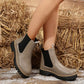 🍂Women's Solid Elastic Low Heel Ankle Boots