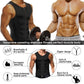 🎁 Hot Sale 49% OFF 🔥Men's Workout Zipper Body Shaper Tank Top