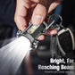 🔦 Rechargeable Keychain Flashlight – 7-Mode LED + COB Mini Light with Type-C Charging