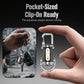🔦 Rechargeable Keychain Flashlight – 7-Mode LED + COB Mini Light with Type-C Charging