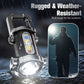 🔦 Rechargeable Keychain Flashlight – 7-Mode LED + COB Mini Light with Type-C Charging
