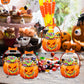 🔥🍬🎃 Halloween gift bags, transparent bags with a closure in the shape of a pumpkin🎁