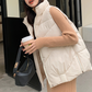 ❄️Autumn and Winter Special Offers-Women's Loose Stand Collar Outerwear Vest