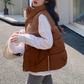 ❄️Autumn and Winter Special Offers-Women's Loose Stand Collar Outerwear Vest