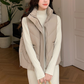 ❄️Autumn and Winter Special Offers-Women's Loose Stand Collar Outerwear Vest