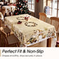 🔥Joyful Festive Classic Christmas Tablecloth🎅