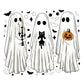 👻 Halloween Ghost Window Clings – Double-Sided Reusable Static Decorations