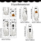 👻 Halloween Ghost Window Clings – Double-Sided Reusable Static Decorations