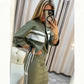 ❄️LAST DAY PROMOTION - 49%OFF 💖 Women's Stand Collar Jacket & Dress Set