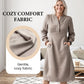 🍂Women’s Elegant Solid Color Long Sleeve Dress