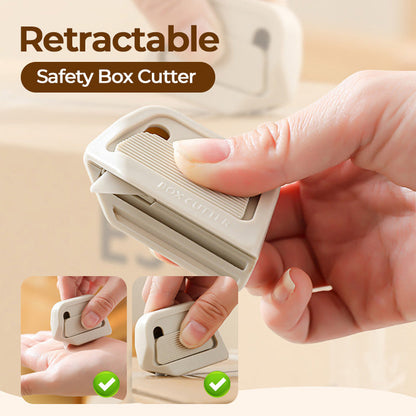 💥HOT-SALE 49%OFF💥🔪Retractable Safety Box Cutter🔪