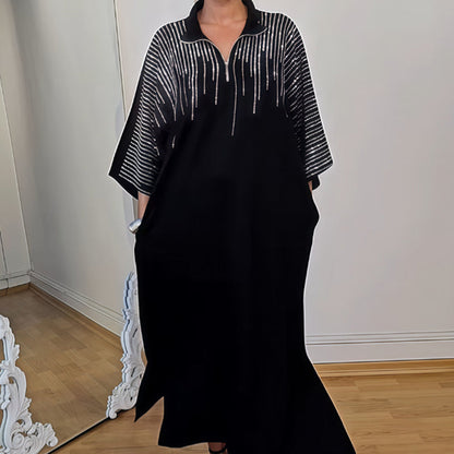 💎 Women’s Loose Dress with Side Slit