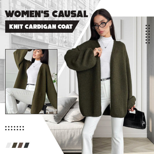 📢📢49%OFF!!!⏰Women's Causal Knit Cardigan Coat