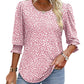 Women’s Casual Three-quarter Sleeve Blouses