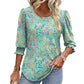 Women’s Casual Three-quarter Sleeve Blouses