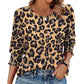 Women’s Casual Three-quarter Sleeve Blouses