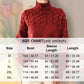 Women’s Knitted Turtleneck Pullover Sweater