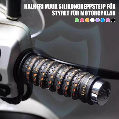 🏍️ BUY 1 GET 1 FREE! ✨ Non-slip Soft Silicone Grip Tape for Motorcycle Handlebars - Enhanced Control & Vibration Absorption for Safe Riding 🛡️🧤